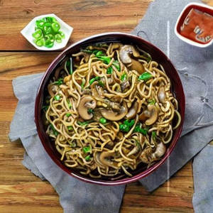 Mushroom Triple Noodles