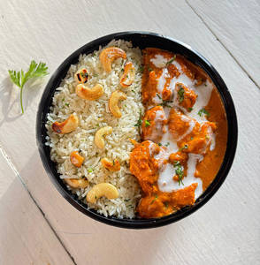 Chicken Makhani With Ghee Rice Bowl