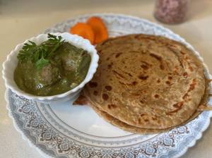 Lachha Paratha (whole wheat)