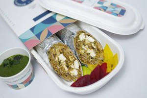 Masala Paneer Tikka Roll