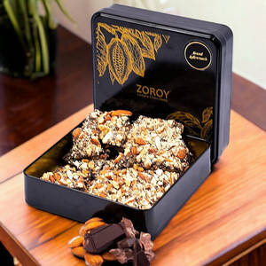 Almond Buttercrunch Black Tin Box 150 Gms