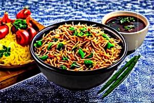 Chicken Schezwan Combination Rice [Large]