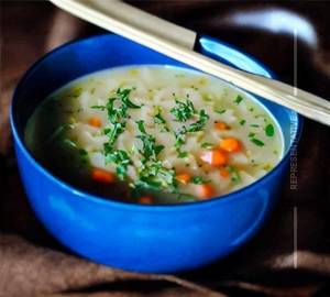 Minestrone genovese soup
