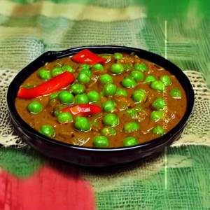Green Peas Chilli Masala