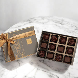 Zoroy 59% Vegan Dark Sugarfree Chooclates | Box Of 12