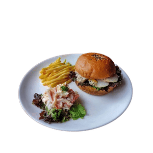 Roasted Chicken Burger