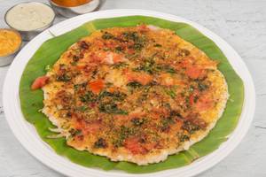 Onion Tomato Uttapam