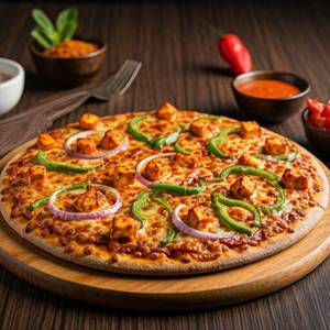 Chilli Panner Pizza [8 Inches]