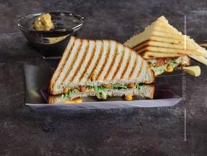 Butter chutney sandwich