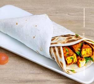 Tortilla Paneer Hariyali Wrap