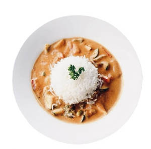 Veg Red Thai Curry Rice