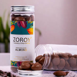 Chocolate Almond Bottle 200 Gms