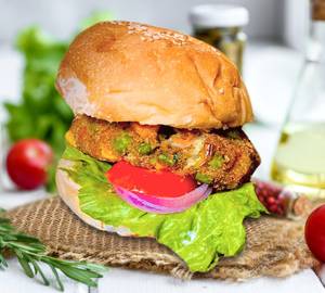 Veggie burger chef special