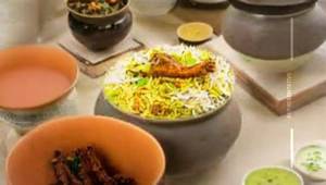 Biryani rice half