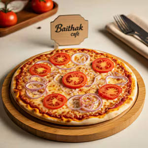 Onion Tomato Pizza