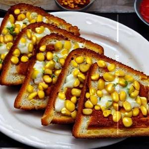 Corn Cheese Toast