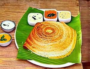 Raagi Butter Plain Dosa