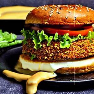 Veg Patty Grilled Burger