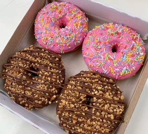 Rainbow Pop Donuts 4pc Combo