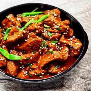 Pork In Hot Garlic Sauce