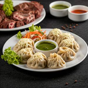 Cheese Mutton Momo 08-Pieces