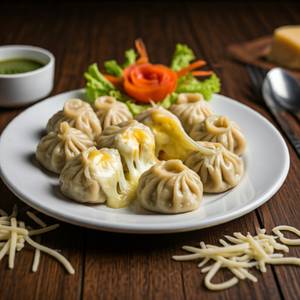 Cheese Vegetable Momo 08-Pieces