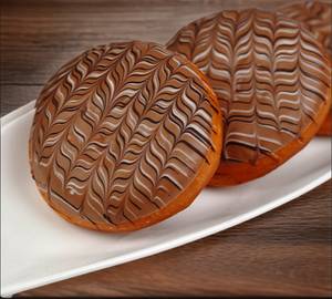 Double chocolate donut