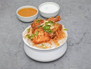 Chicken biryani spl [handi]