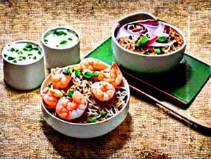 Prawns Triple Rice
