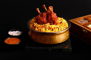 Chicken Khuska + Chicken Lollypop (3 Pcs)