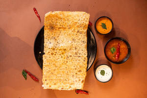 Onion Rava Masala Dosa