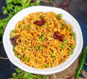 Veg butter tadka maggi