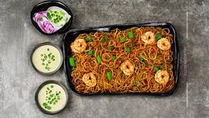 Prawns Hakka Noodles