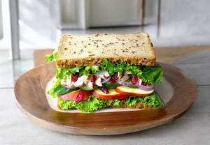 Roast Chicken Berry Sandwich