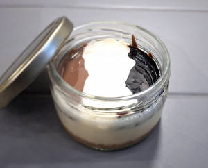Triple Chocolate Cheesecake Jar