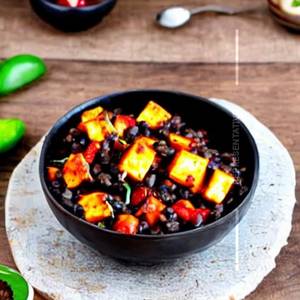 Paneer Black Bean