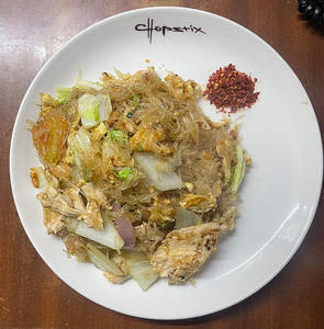 Thai Glass Noodle Stir Fry Chicken