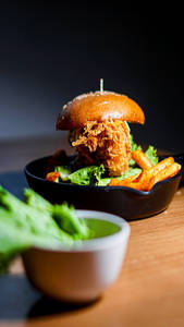 Crispy Paneer Burger