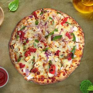 Peppy paneer pizza