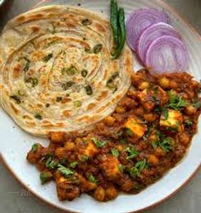 Paneer Cheese Corn + 2 Lachha Paratha