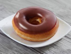 Chocolate Iced Glazed  Doughnut