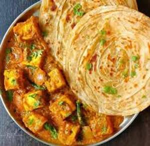 Shahi Paneer + 2 Lachha Paratha