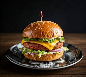 Veg Cheese Burger