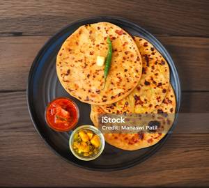 Alu Paratha  3 pices with chatni