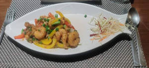 Two Pepper Prawns