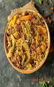 Pulao Vegetable & Green Peas