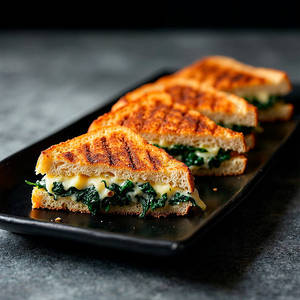 Cheese Spinach Sandwich