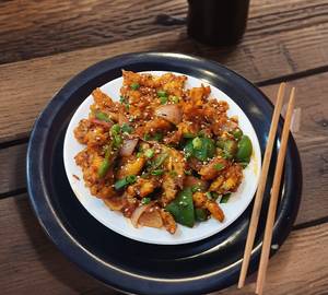 Chilli Sesame Baby Corn