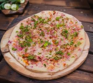 Onion uttapam                                                                                                                                                             