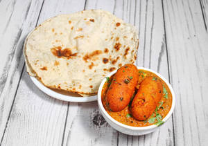 Veg Kofta With 2 Roti [Serves 1]